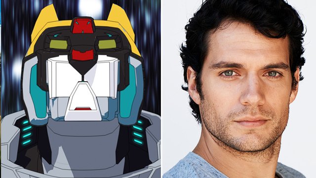 Henry Cavill &agrave; l'affiche du film live-action Voltron!